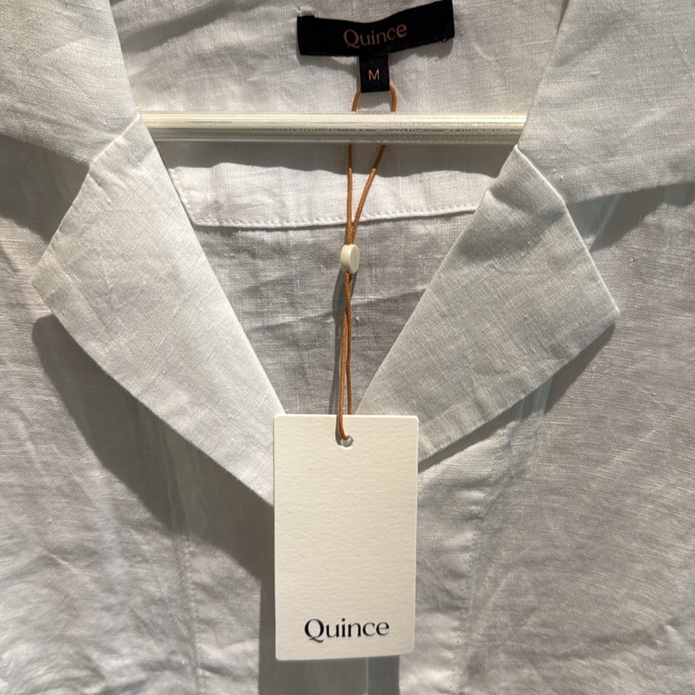 Quince White Button Down Shirt - Picture 2 of 3